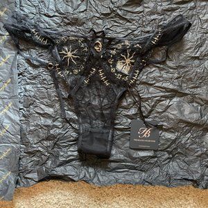 Honey Birdette Nova Underwear (NTW) from the Black Collection (Size L)